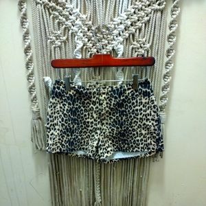 Vintage 90s Paris Blues Originals Leppard shorts